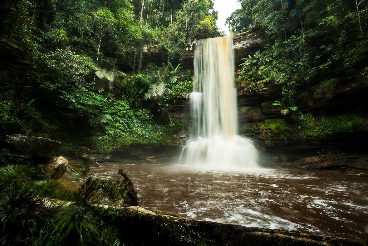 Magnificent Maliau Takob Akob Falls