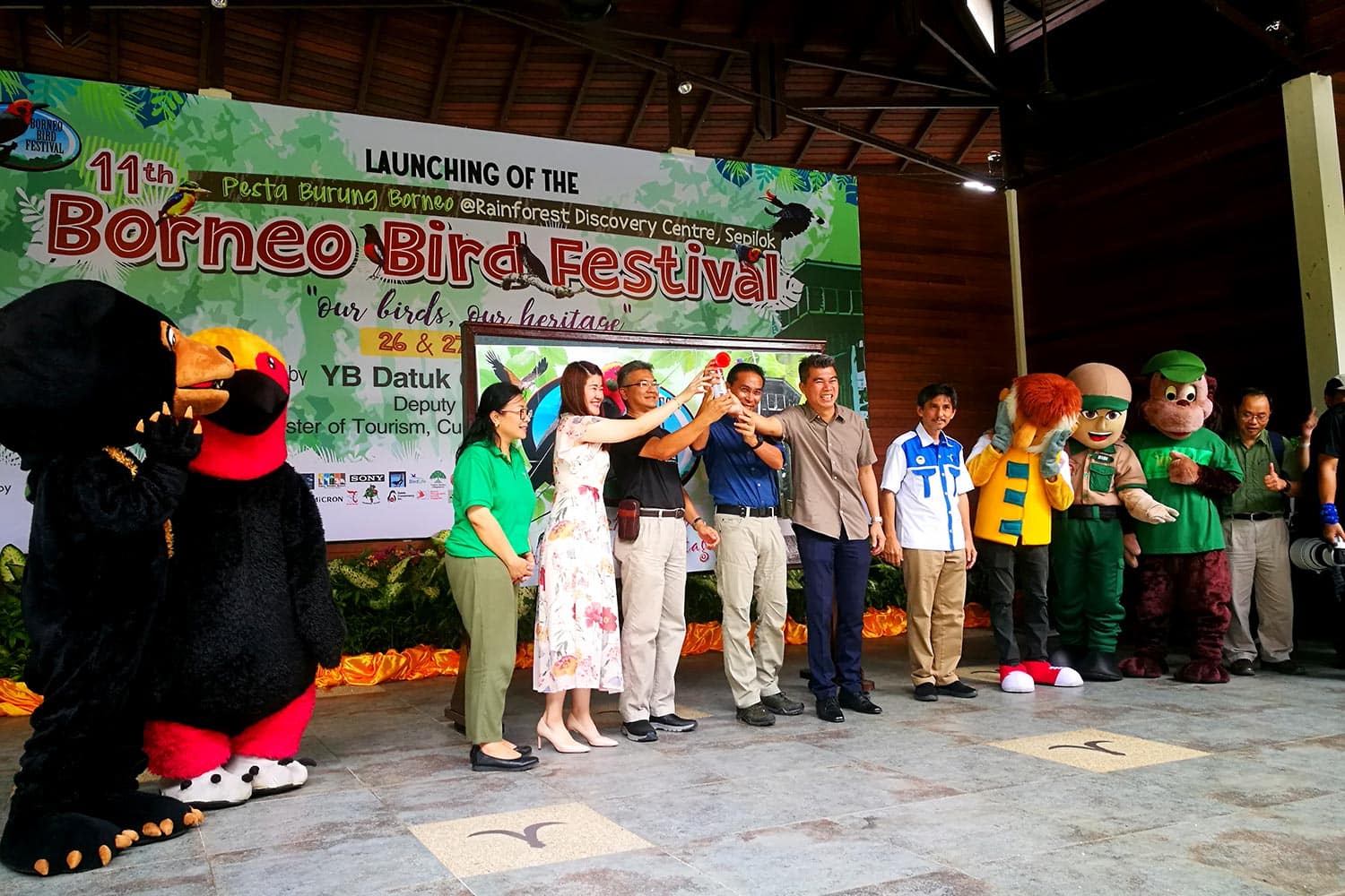 Launching of the Borneo Bird Festival 2019 @ Sandakan