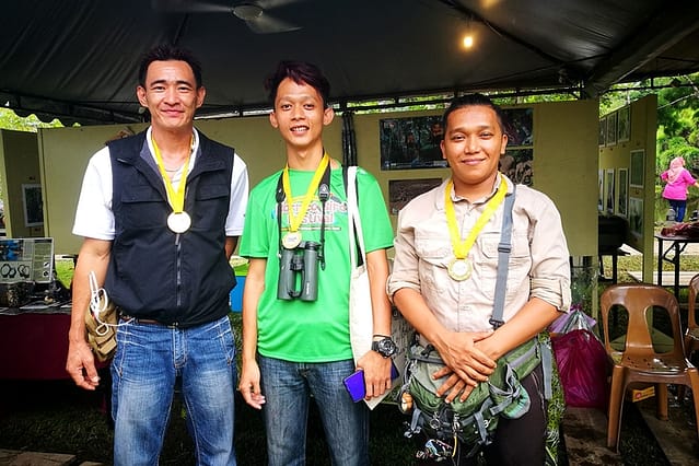 The Team from Tabin Wildlife Resort Won First Place in the Sabah Bird Race